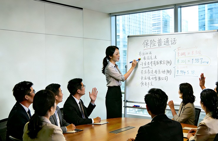 保險行業普通話
